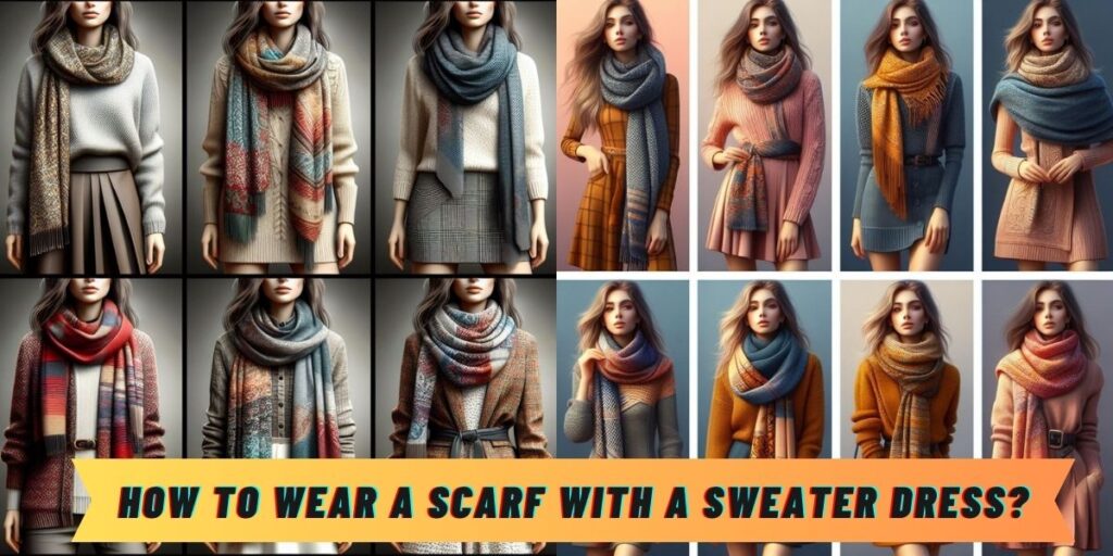 How to Wear a Scarf with a Sweater Dress